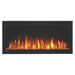 Napoleon Entice™ Built-in / Wall Mounted Electric Fireplace  with orange flames