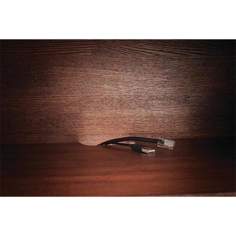 Napoleon Lambert Media Cabinet with Electric Fireplace Cords and Cable