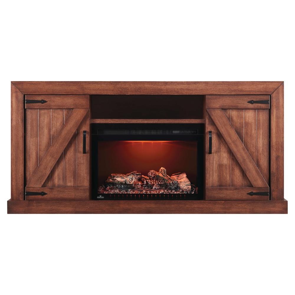 Napoleon NEFP27-0519RW Lambert TV Stand with Electric Fireplace for 72" TV's