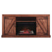 Napoleon Lambert TV Stand with Electric Fireplace for 72" TV's - Rustic Wood