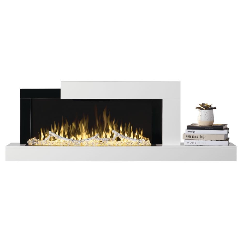 Napoleon Stylus Cara  Wall Mounted Electric Fireplace with yellow flames