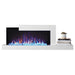 Napoleon Stylus Cara  Wall Mounted Electric Fireplace with multicolored flames