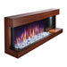 Napoleon Stylus Steinfeld - 59" Wall Mounted Electric Fireplace Angled View