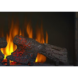 Napoleon Ascent™ Non-reflective backing, allows for optimal flame viewing
