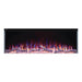 Napoleon Trivista 50" 3-Sided Built-in Electric Fireplace with multicolor flames