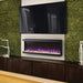 Napoleon Trivista Pictura 3-Sided Wall Mounted Electric Fireplace, multicolor flames
