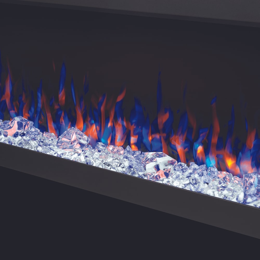 Napoleon Trivista Pictura Electric Fireplace with crystal media