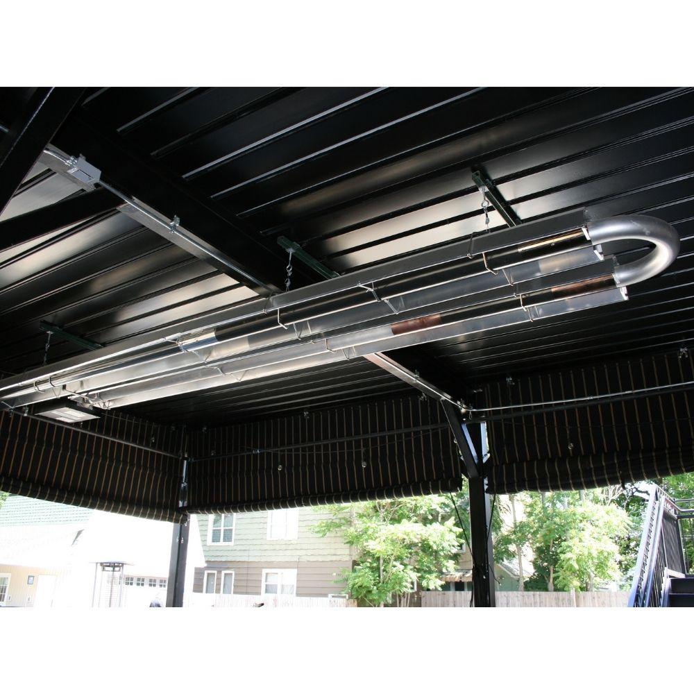 Ndustria™ NBH Indoor/Outdoor Infrared U-Tube Gas Heater — Modern Blaze