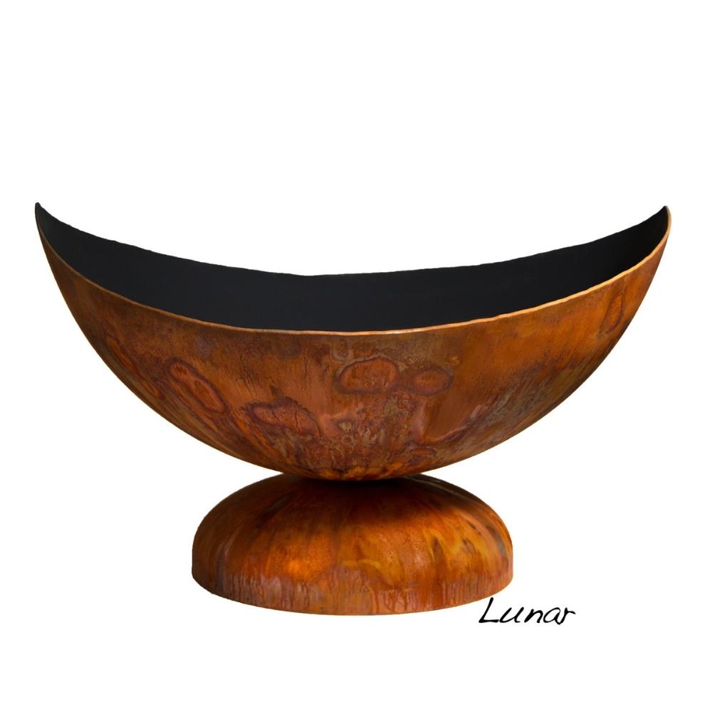 Ohio Flame Lunar Artisan Fire Bowl, Sizes: 30" - 41" Wide