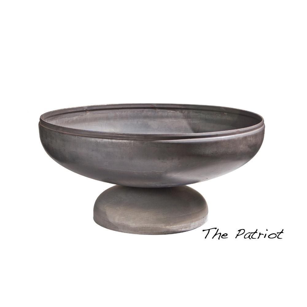 Ohio Flame Patriot Round Steel Fire Pit, Sizes: 24" - 48" Wide