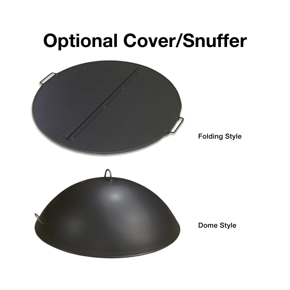 fire pit cover/snuffer