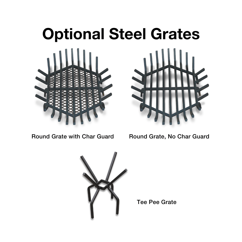 steel grates for fire pits