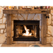 olde wood hand hewn fireplace mantel with natural tung oil finish