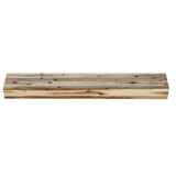 Pearl Mantels Acacia Wood Mantel Shelf Natural Finish Top View