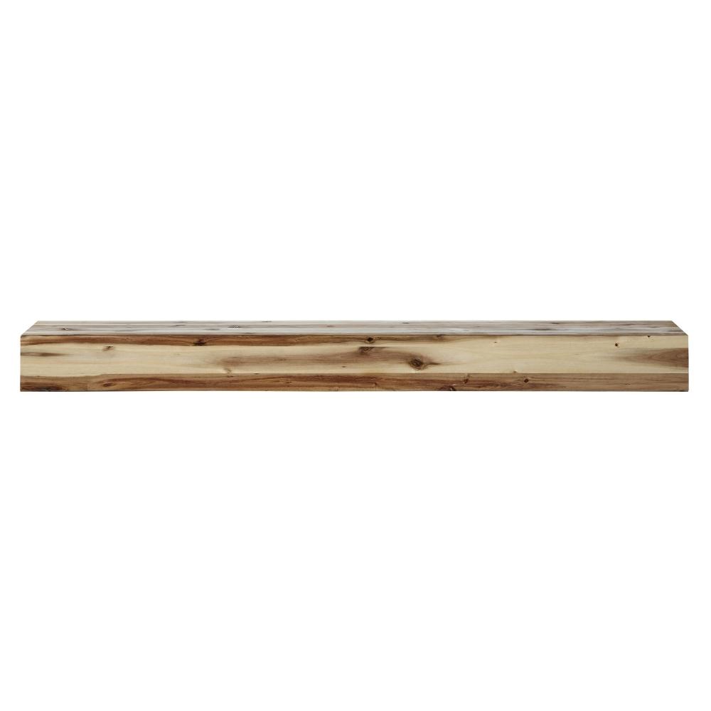 Pearl Mantels Acacia Wood Mantel Shelf — Modern Blaze