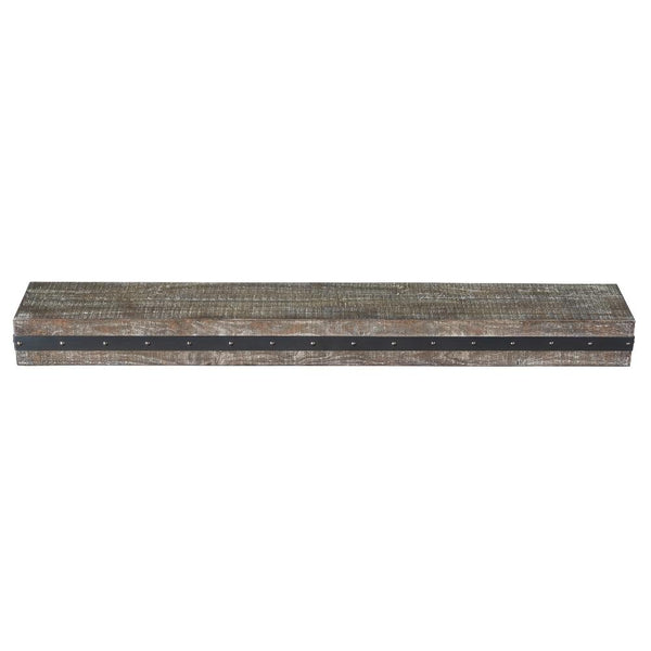 Pearl Mantels Bedford Gristmill Mantel Shelf - close-up view