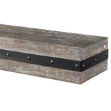 Pearl Mantels Bedford Gristmill Mantel Shelf Close Up Shot