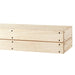 Pearl Mantels Cades Cove Wood Mantel Shelf Pallet Style Unfinished Close-Up