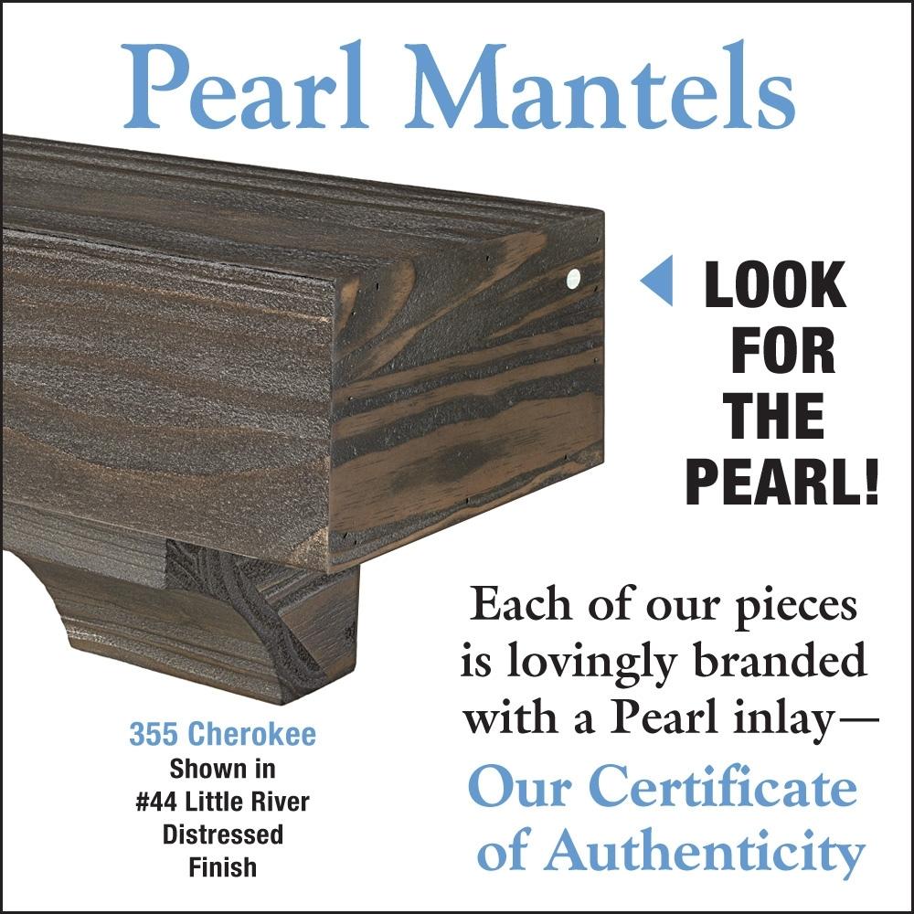 Pearl Mantels Certificate of Authenticity