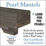 Pearl Mantels Certificate of Authenticity
