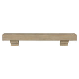 Pearl Mantels Cherokee Wood Mantel Shelf in Fontana Finish