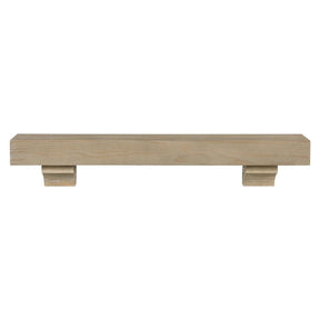 Pearl Mantels Cherokee Wood Mantel Shelf in Fontana Finish
