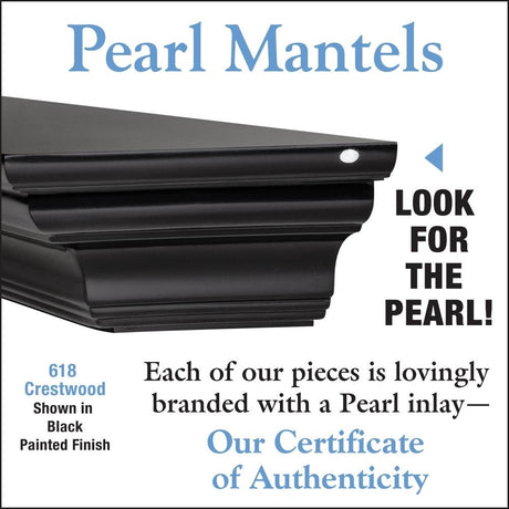 Pearl Mantels Certificate of Authenticity