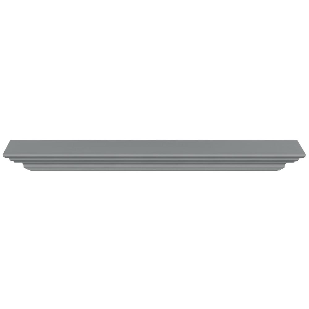 Pearl Mantels Crestwood MDF Mantel Shelf In Mineral (Top View)