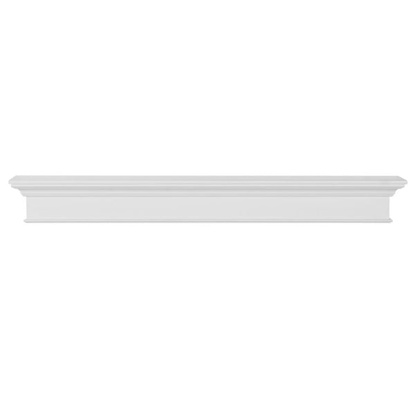 Pearl Henry Black Fireplace Mantel Shelf