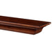 Pearl Mantels Homestead Wood Mantel Shelf in Antique Finish With Pearl Mantels Trademark