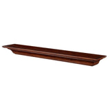 Pearl Mantels Homestead Wood Mantel Shelf in Antique Finish