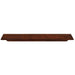 Pearl Mantels Homestead Wood Mantel Shelf in Antique Finish (Top View)