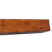 Close-up View of Pearl Mantels Lexington Wood Mantel Shelf In Rustic Distressed Finish