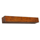 Pearl Mantels Lexington Wood Mantel Shelf In Rustic Distressed