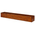 Pearl Mantels Lexington Wood Mantel Shelf In Rustic Distressed Finish With Pearl Mantels Trademark