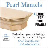 Pearl Mantels Certificate of Authenticity