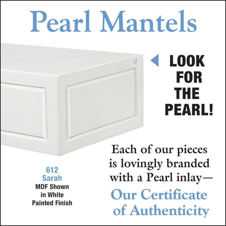 Pearl Mantels Certificate of Authenticity