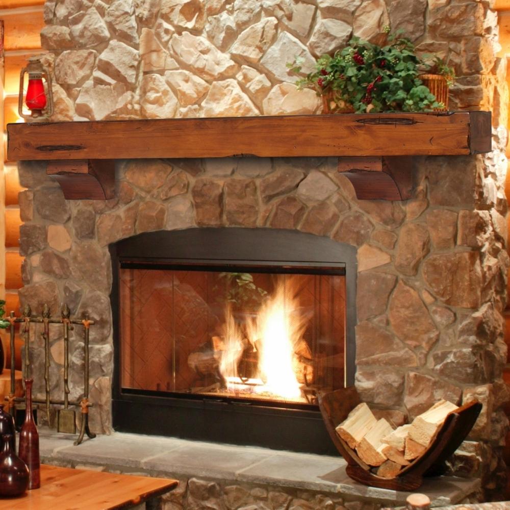 Pearl Mantels Shenandoah Wood Mantel Shelf — Modern Blaze
