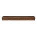 Pearl Mantels Savannah Wood Mantel Shelf in Cherry Rustic Finish Without Corbels