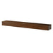 Pearl Mantels Savannah Wood Mantel Shelf in Cherry Rustic Finish (Angled View)