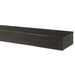 Pearl Mantels Shenandoah Wood Mantel Shelf in Espresso Finish Without Corbels (Angled View)