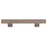 Pearl Mantels Shenandoah Wood Mantel Shelf in Farmhouse Finish