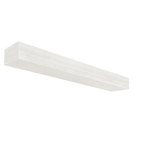 Pearl Mantels Zachary Non-Combustible Fiberglass Mantel Shelf White Wash