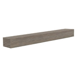 Pearl Mantels Zachary Non-Combustible Fiberglass Mantel Shelf in Fontana Finish