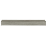 Pearl Mantels Zachary Non-Combustible Fiberglass Mantel Shelf in Graywash