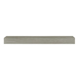 Pearl Mantels Zachary Non-Combustible Fiberglass Mantel Shelf in Graywash