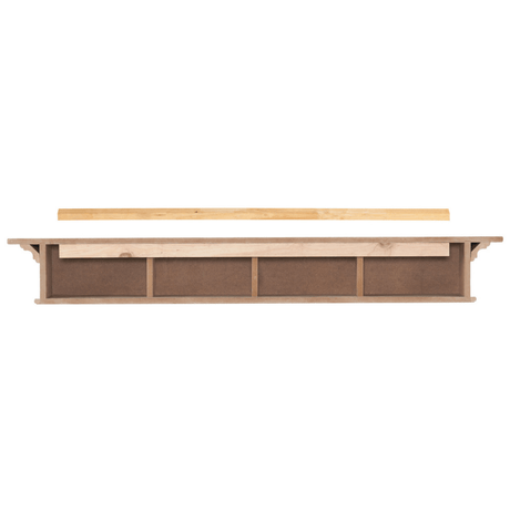 Back of Pearl Mantels Shepherd MDF Mantel Shelf
