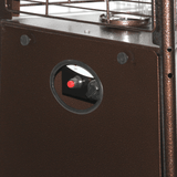 RADtec Antique Bronze Pyramid Propane Patio Heater direct spark ignition