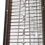 RADtec Antique Bronze Pyramid Propane Patio Heater bars