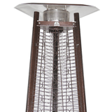 RADtec Antique Bronze Pyramid Propane Patio Heater reflector